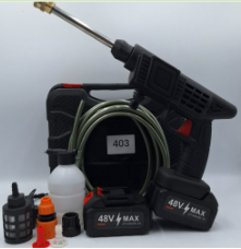 HIDROLAVADORA 2 BATERIAS MULTIUSOS (1 BATERIA 48V + 1 BATERIA 48V ) (10 UNIDADES X CAJA)