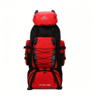 Mochila impermeable para acampar 90L para senderismo