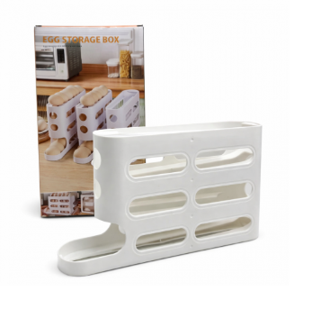 DISPENSADOR DE HUEVOS DE 4 NIVELES (36 UND X CAJA)