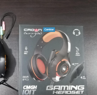 AUDIFONOS GAMING CROWN CMGH 101T-13021